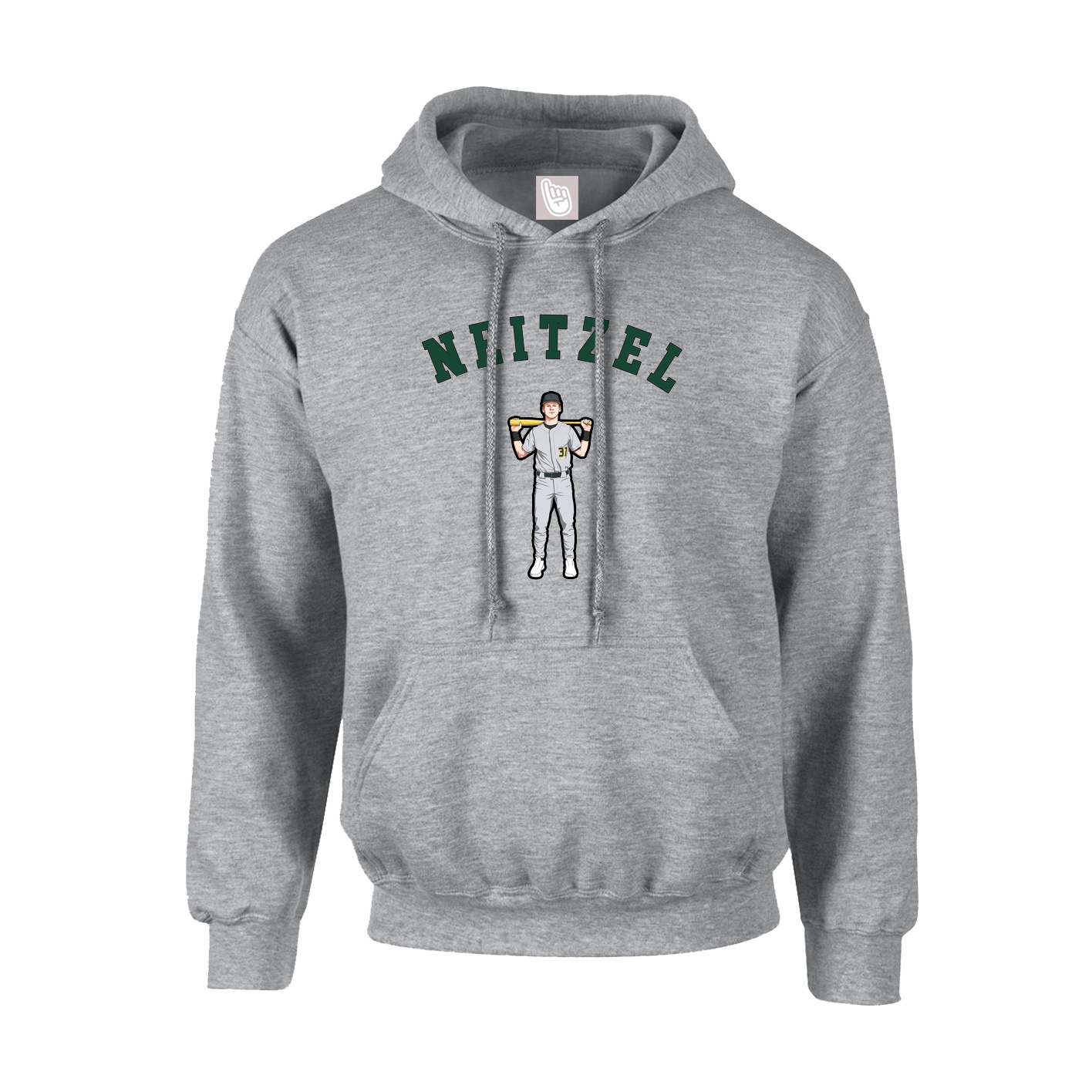 Hoodie — Shirsey Arch in Grey