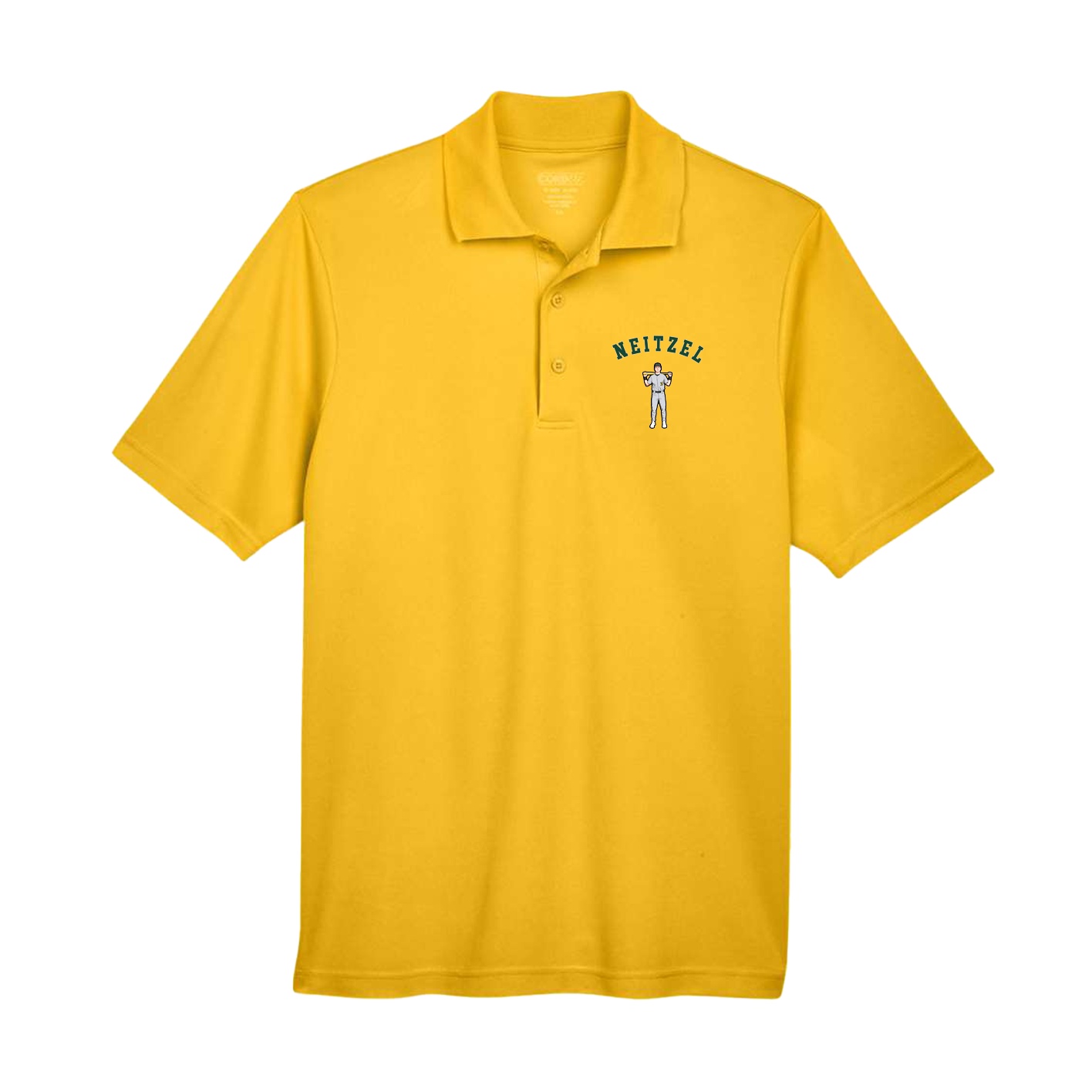 Performance Polo — Shirsey Arch in Gold