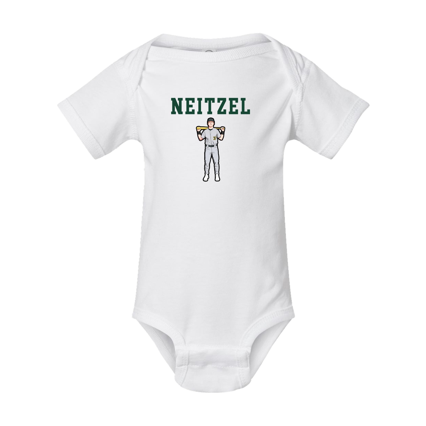 Baby Onesie — Shirsey in White