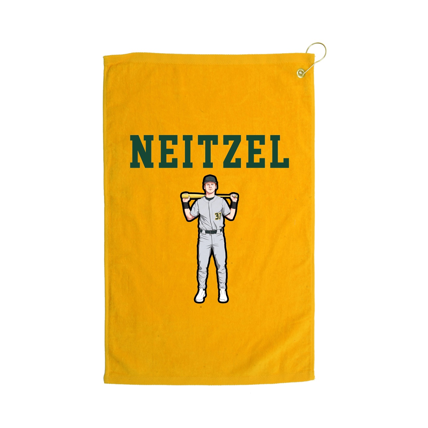 Golf Towel — Shirsey in Gold