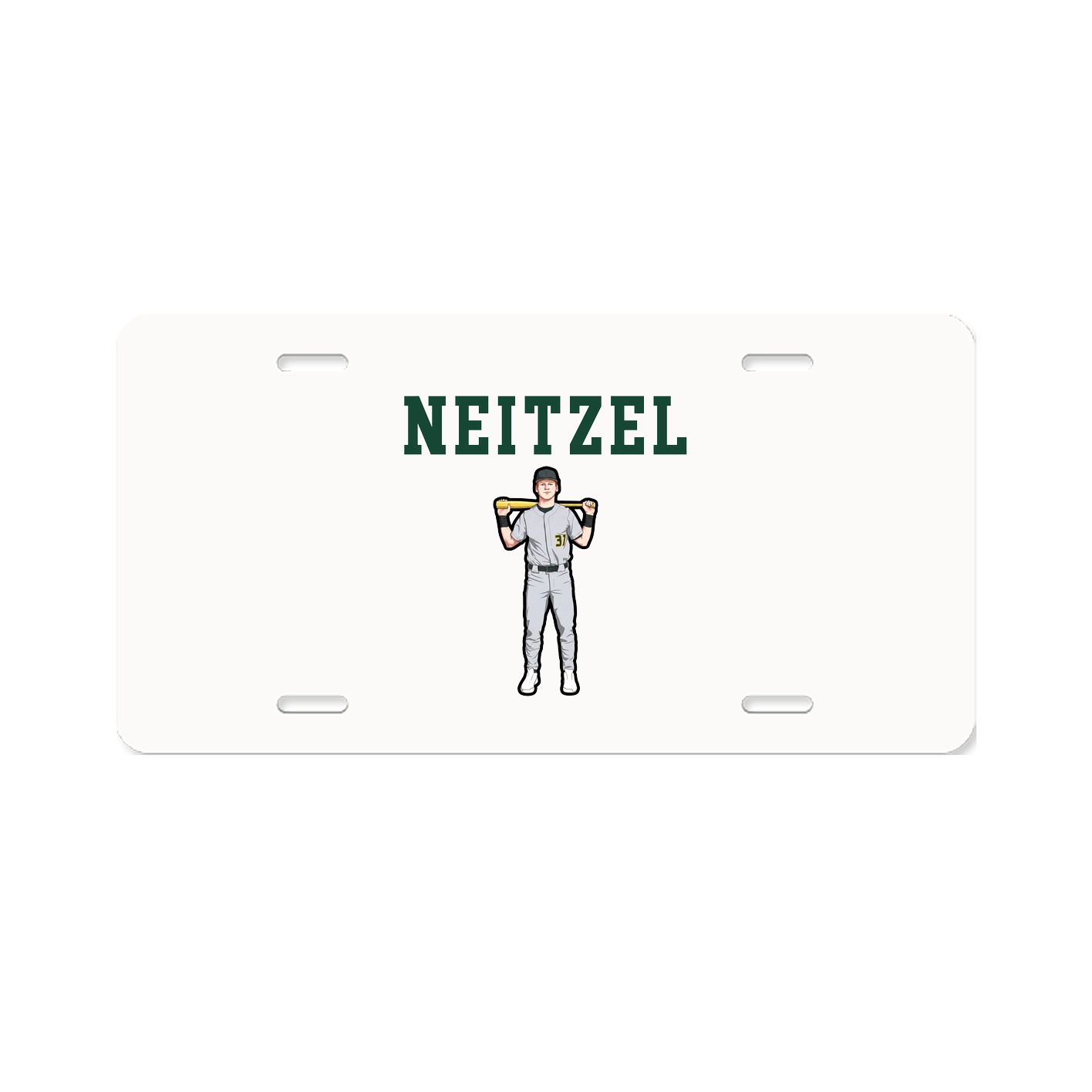 License Plate — Shirsey in Classic