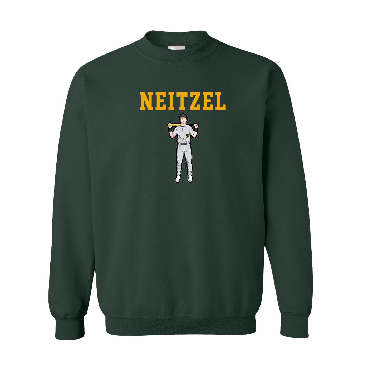 Fleece Crew — Shirsey in Green