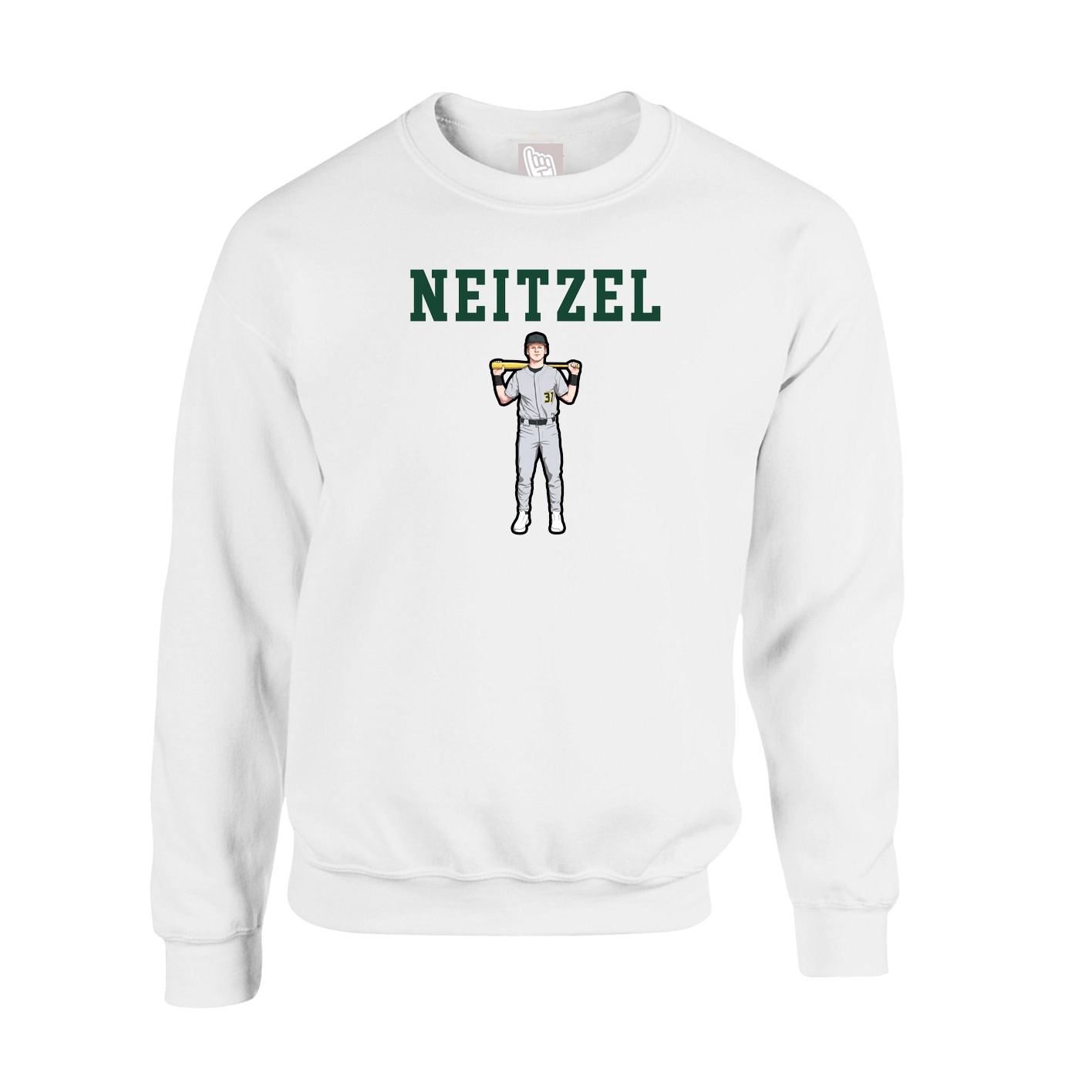 Fleece Crew — Shirsey in White