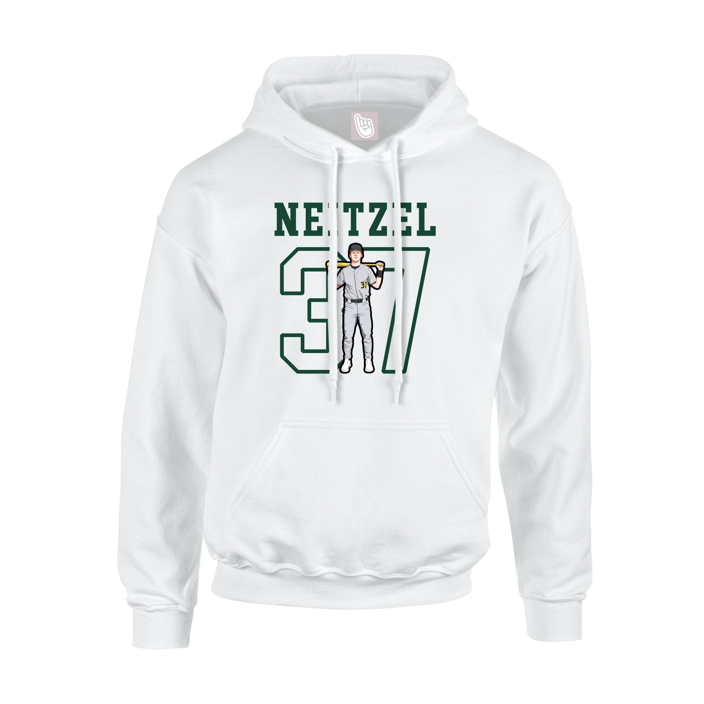 Youth Hoodie — Shirsey in White