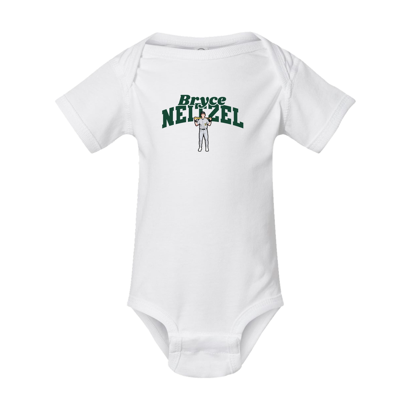 Baby Onesie — Signature Arch in White