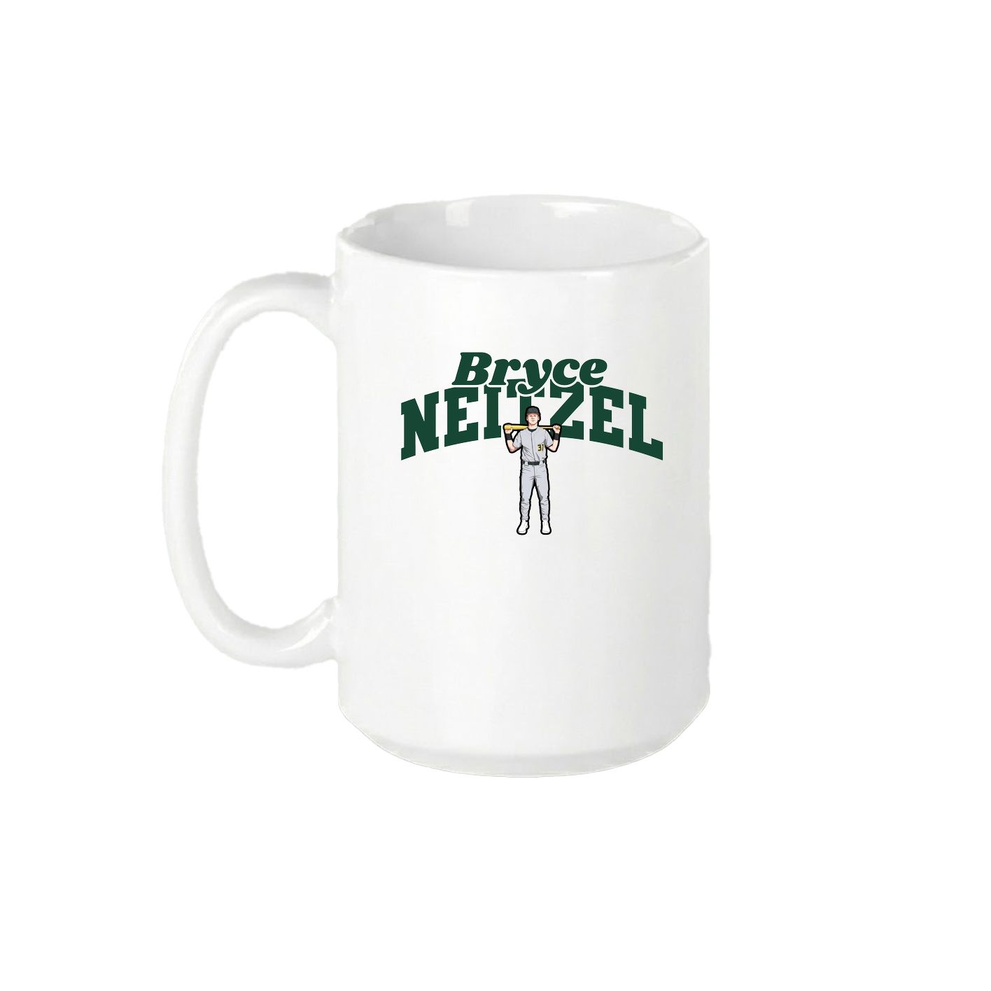15oz Coffee Mug — Signature Arch in White