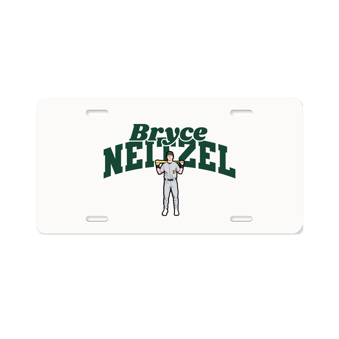 License Plate — Signature Arch in Classic