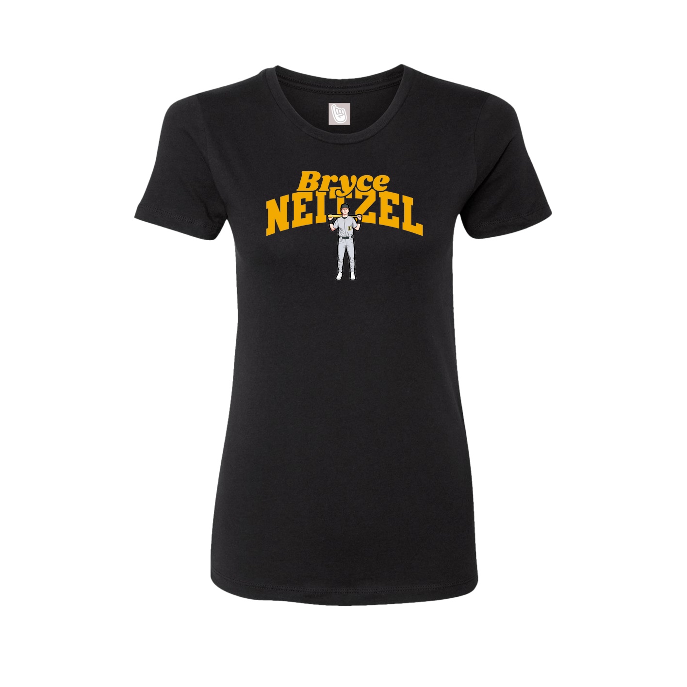 Womens Tee — Signature Arch in Black