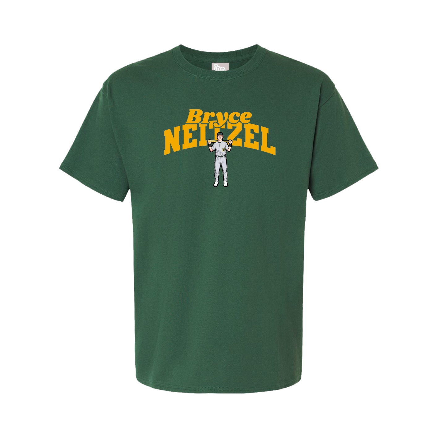 Youth Tee — Signature Arch in Green