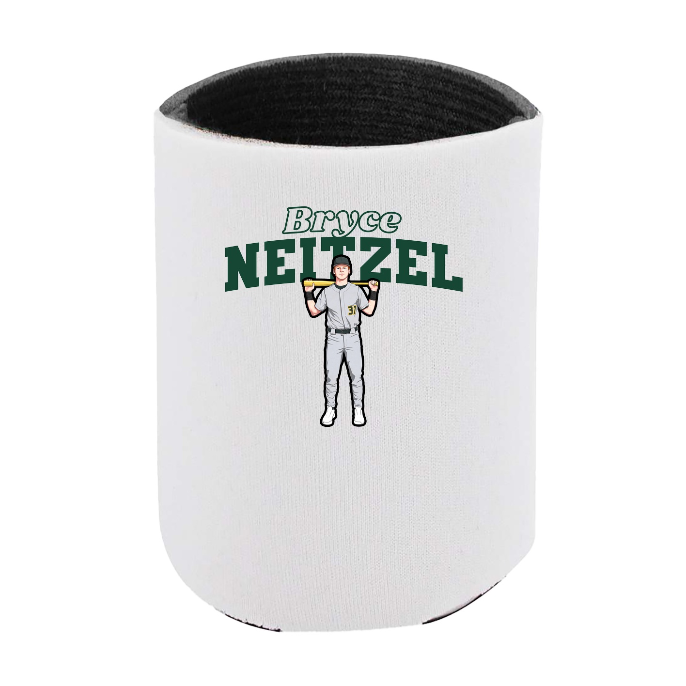 Can Holder — Name Arch in White