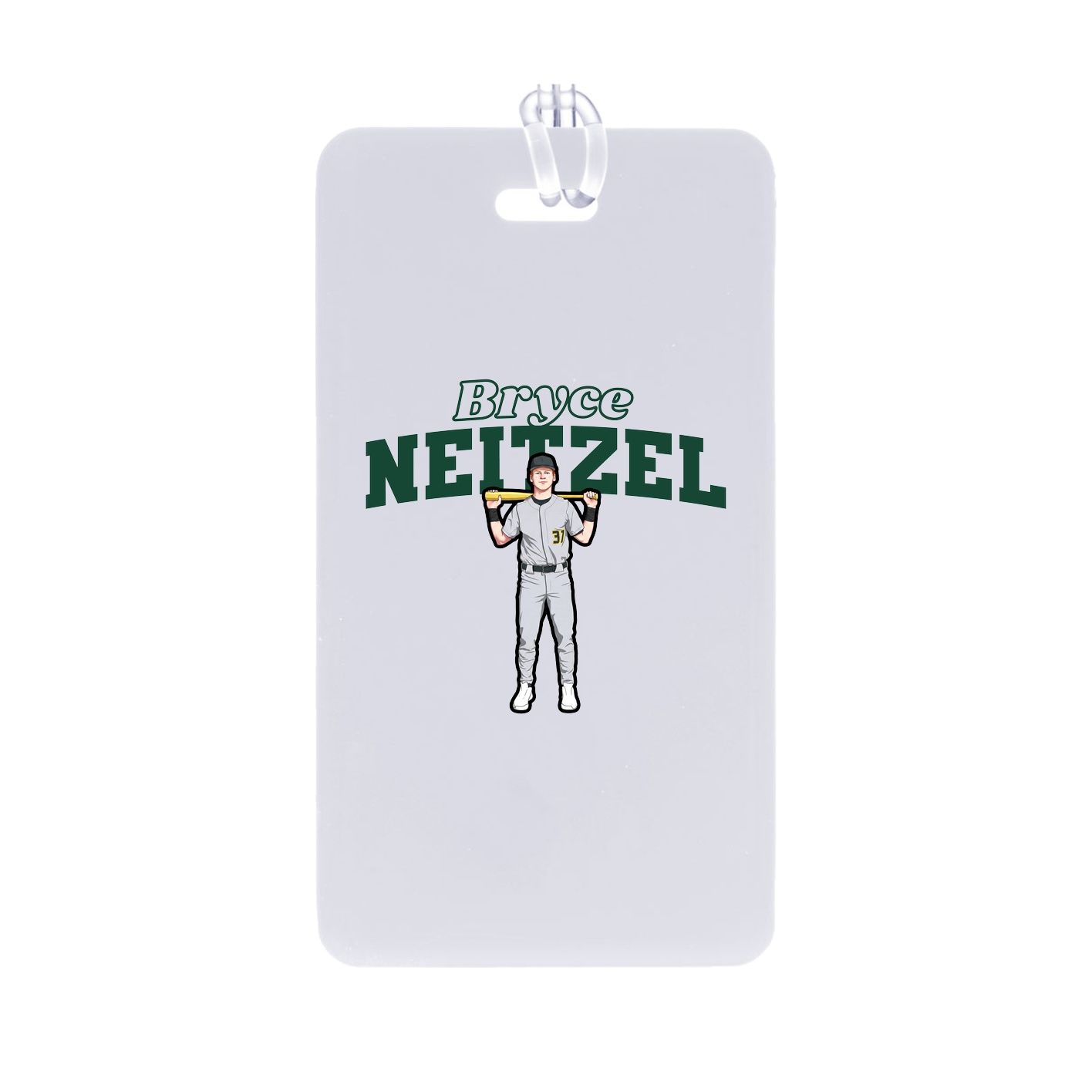 Bag Tag — Name Arch in Classic
