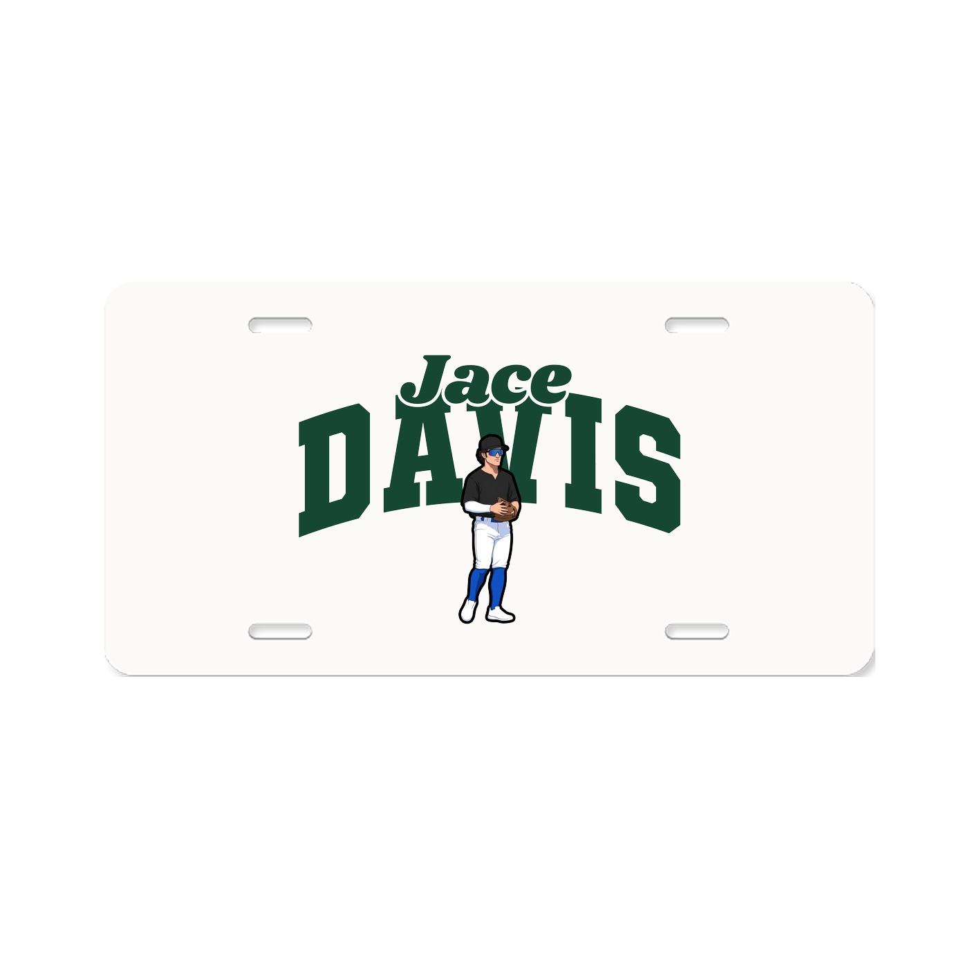 License Plate — Signature Arch in Classic