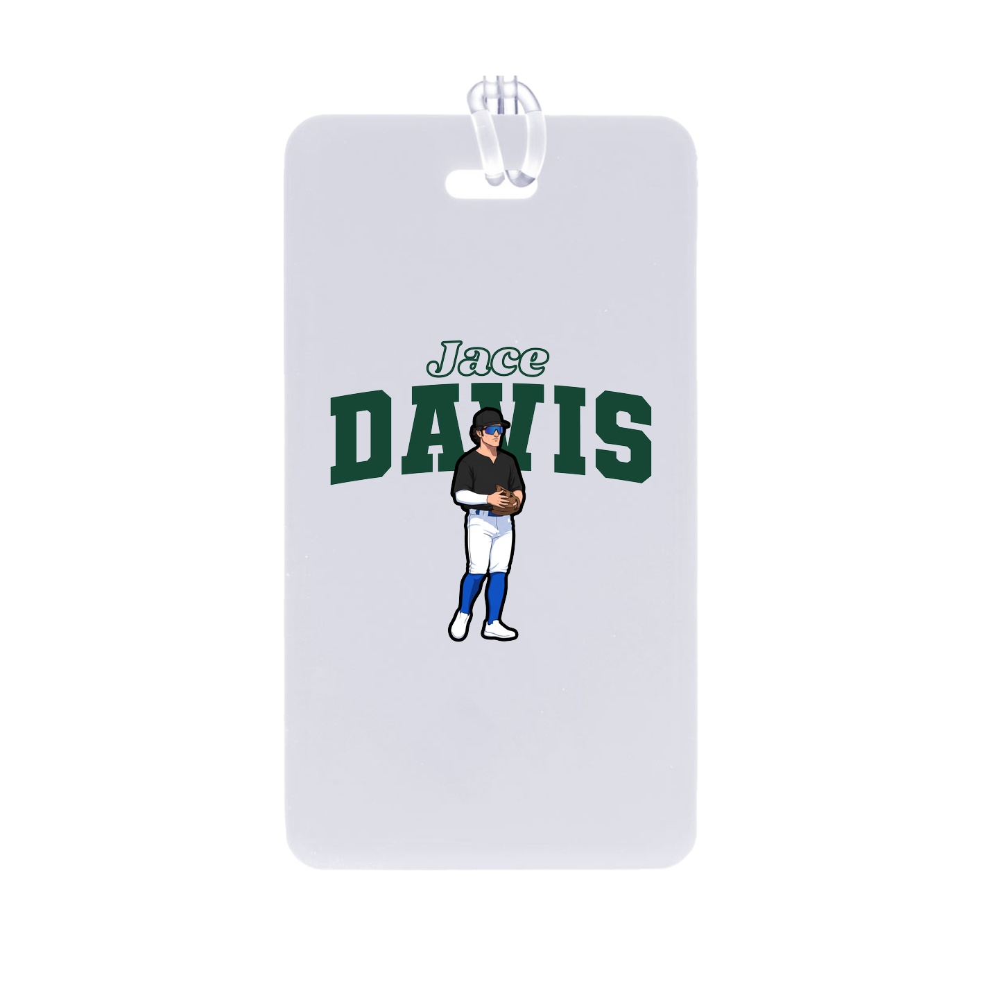 Bag Tag — Name Arch in Classic