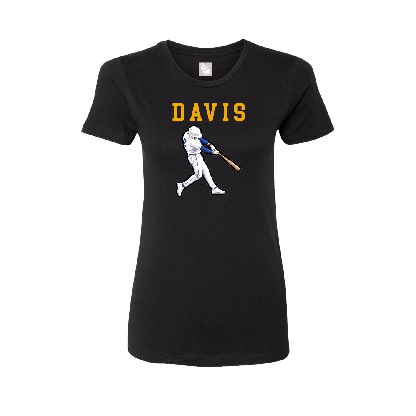 Fitted Women's Tee — Shirsey in Black