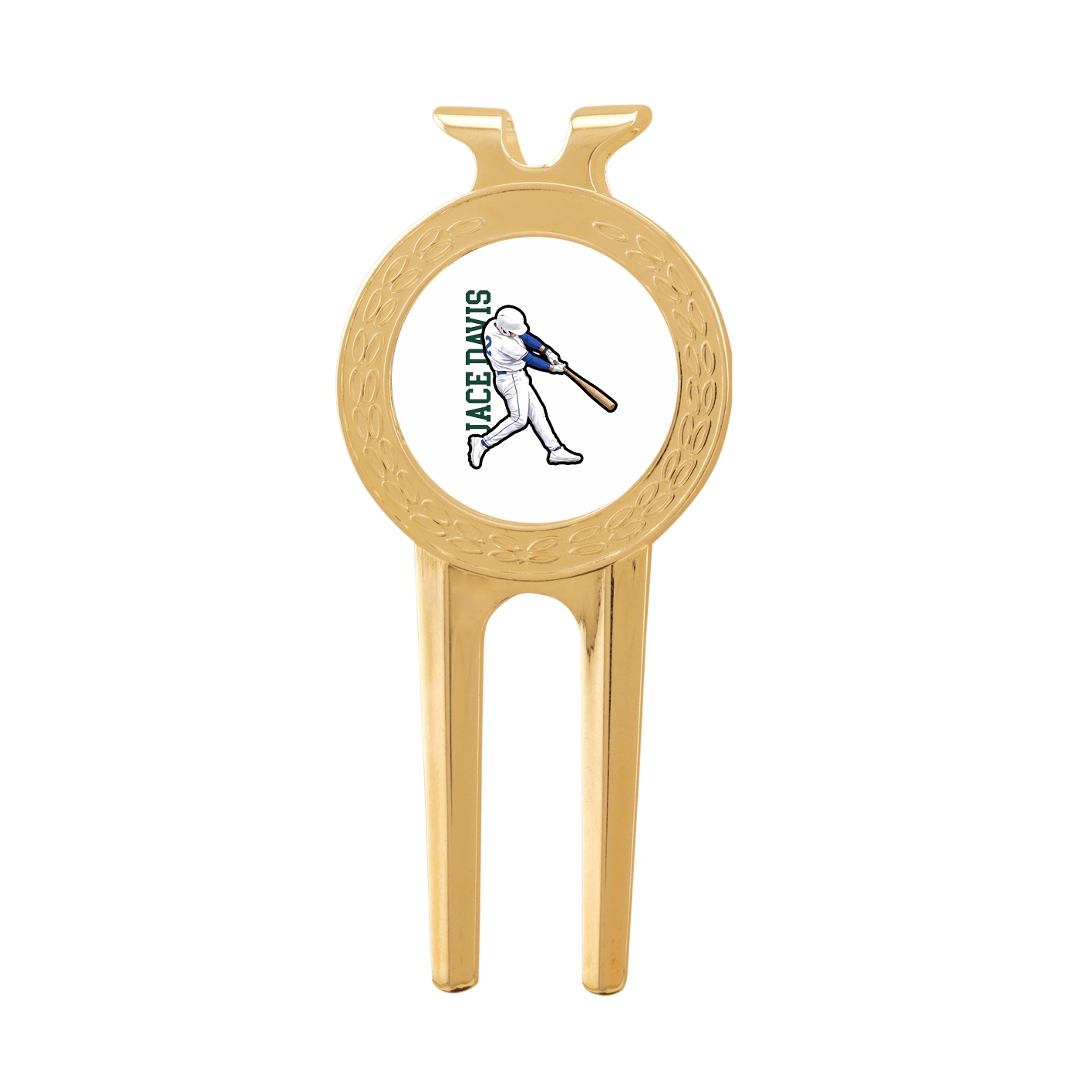 Divot Tool with Ball Marker — Name Vertical in Classic