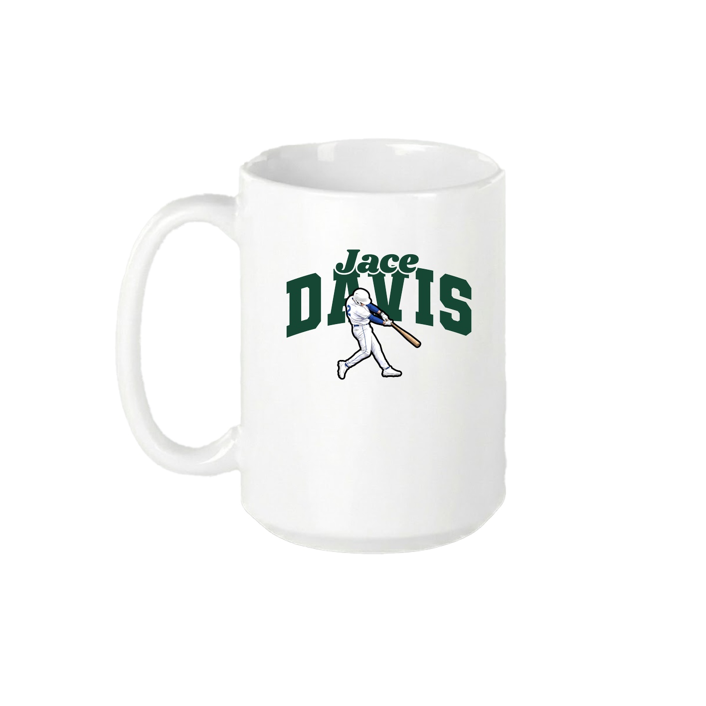 15oz Coffee Mug — Signature Arch in White