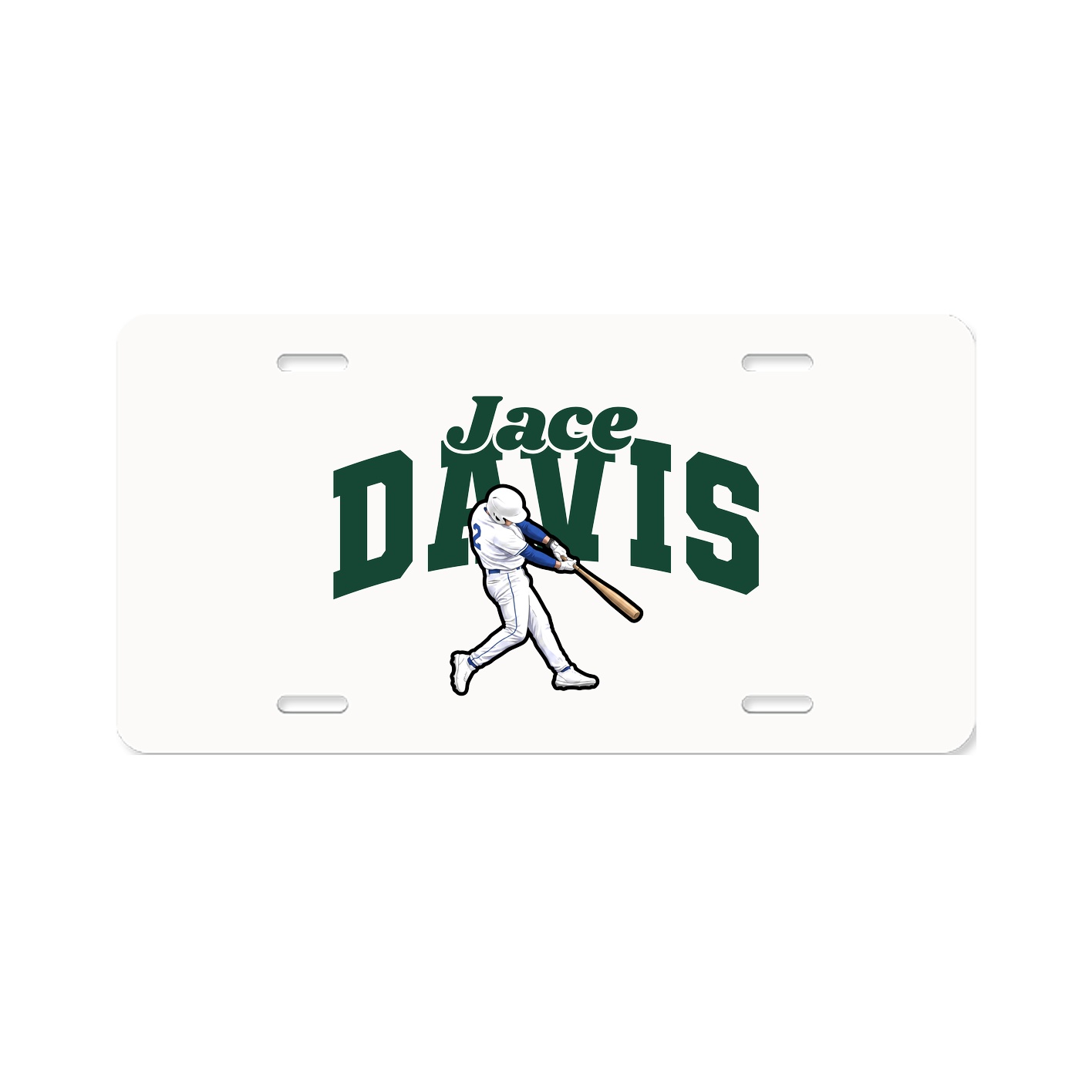 License Plate — Signature Arch in Classic