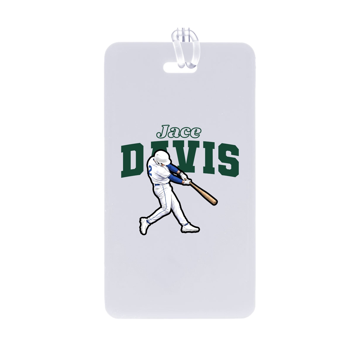 Bag Tag — Name Arch in Classic