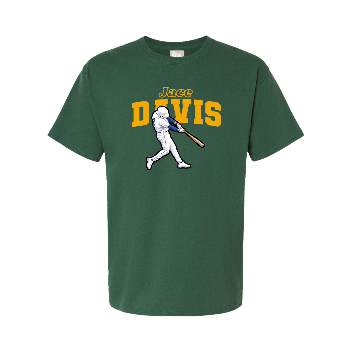 Tee — Name Arch in Green