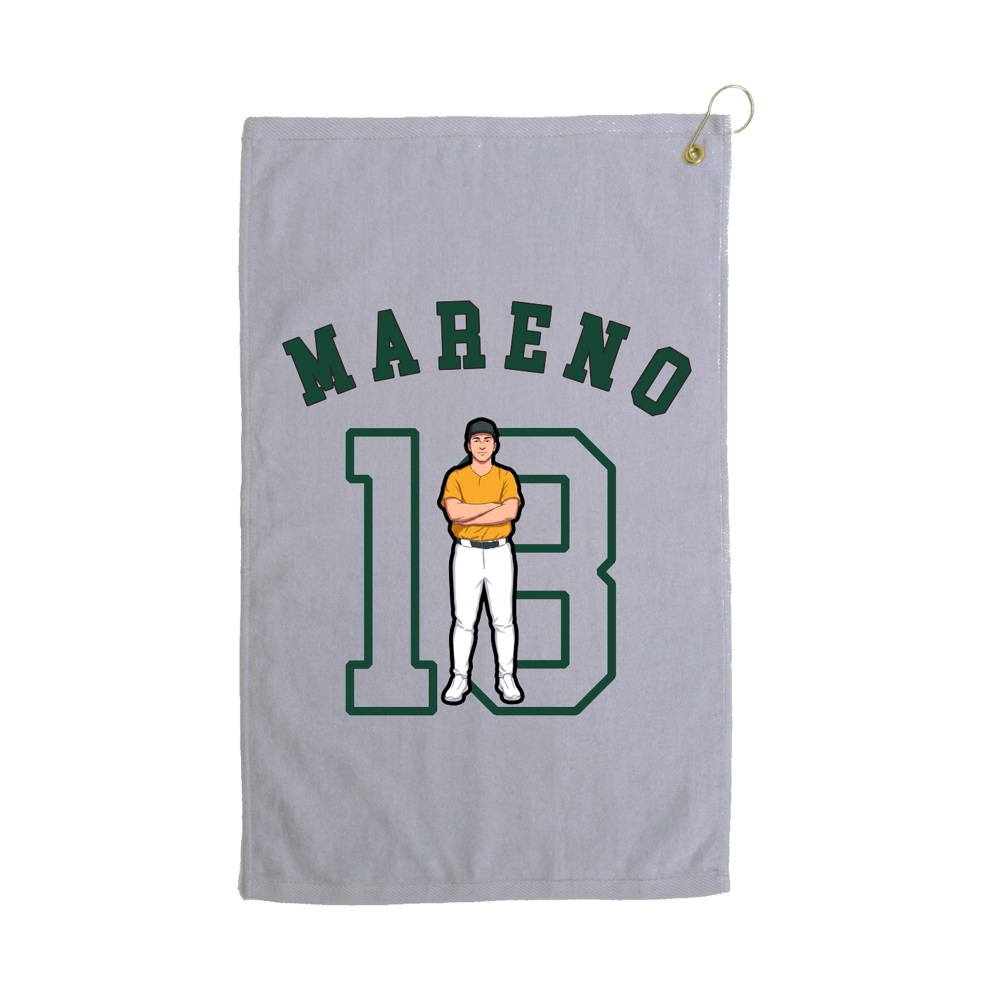 Golf Towel — Shirsey Arch in Grey