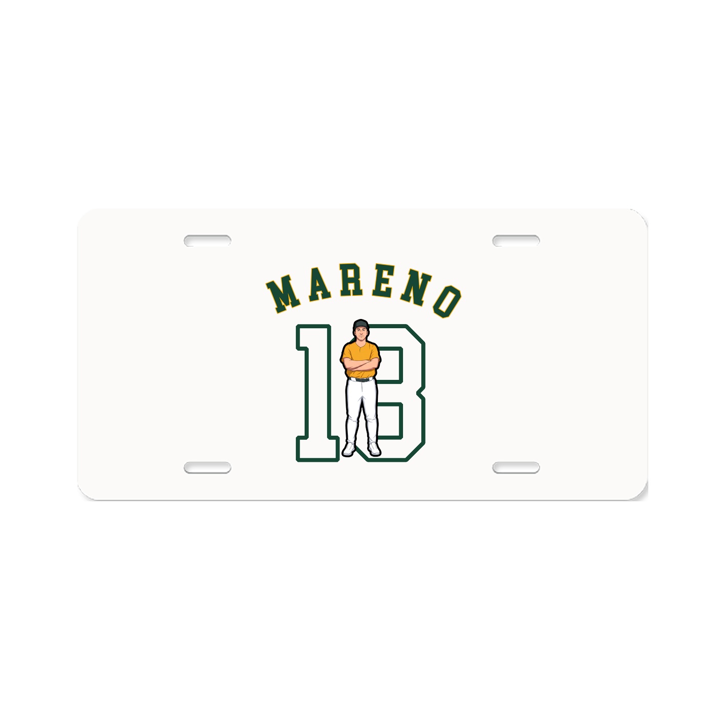 License Plate — Shirsey Arch in Classic