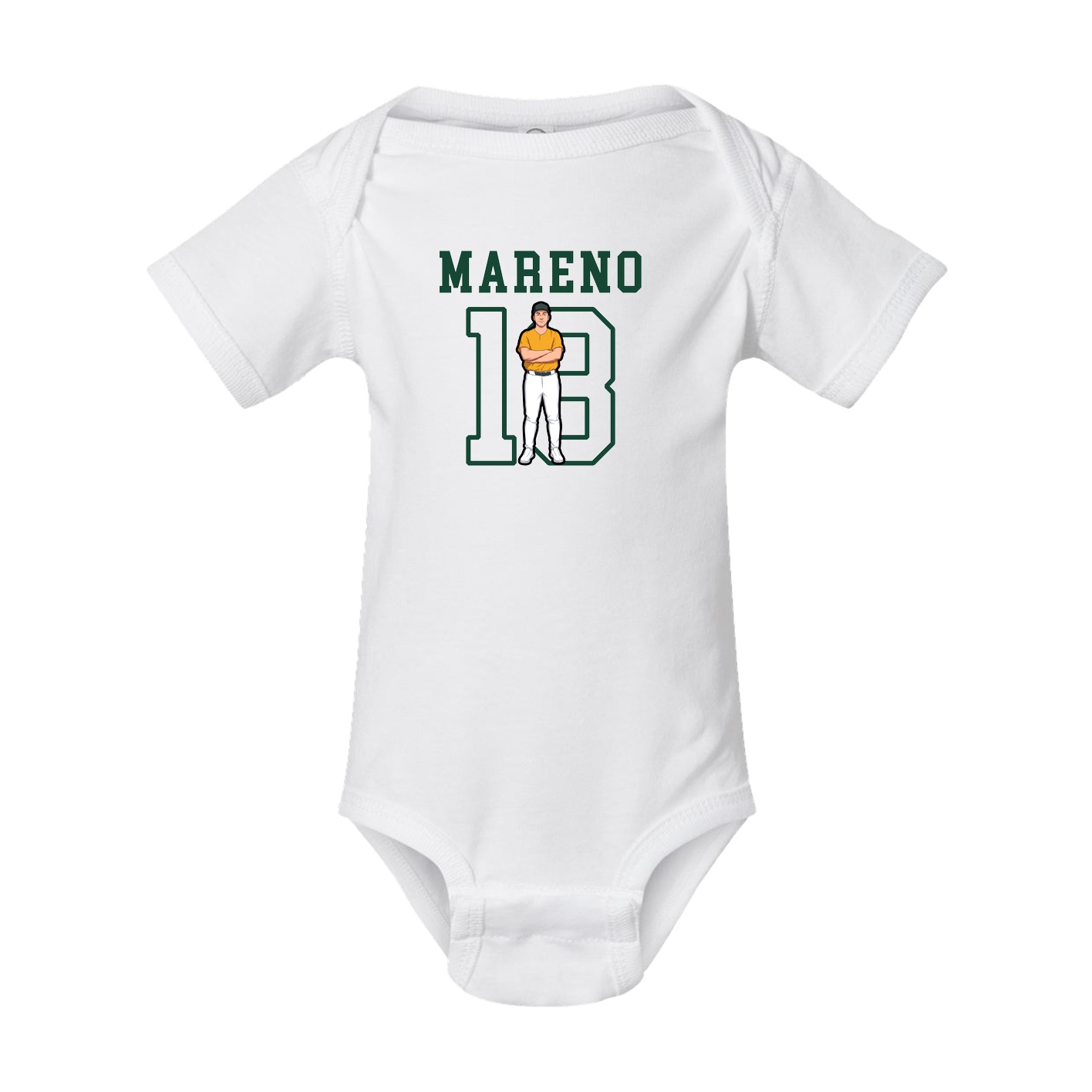 Baby Onesie — Shirsey in White
