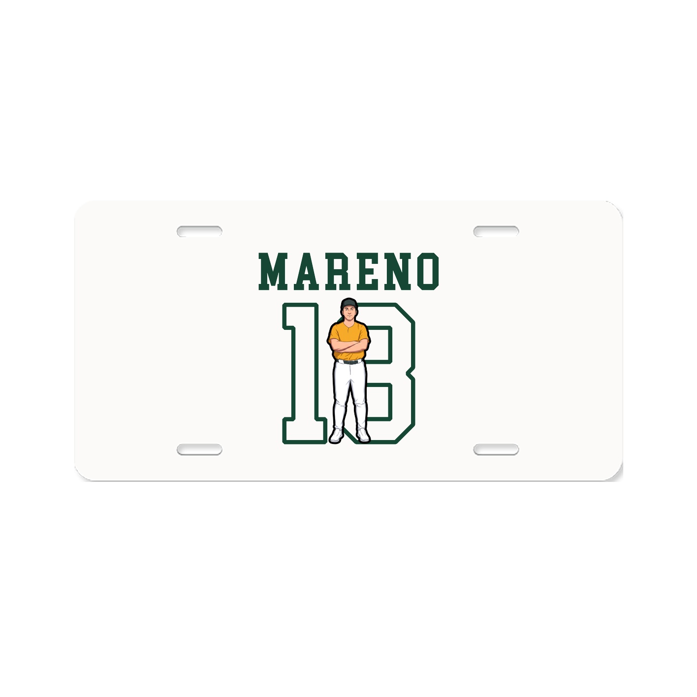 License Plate — Shirsey in Classic