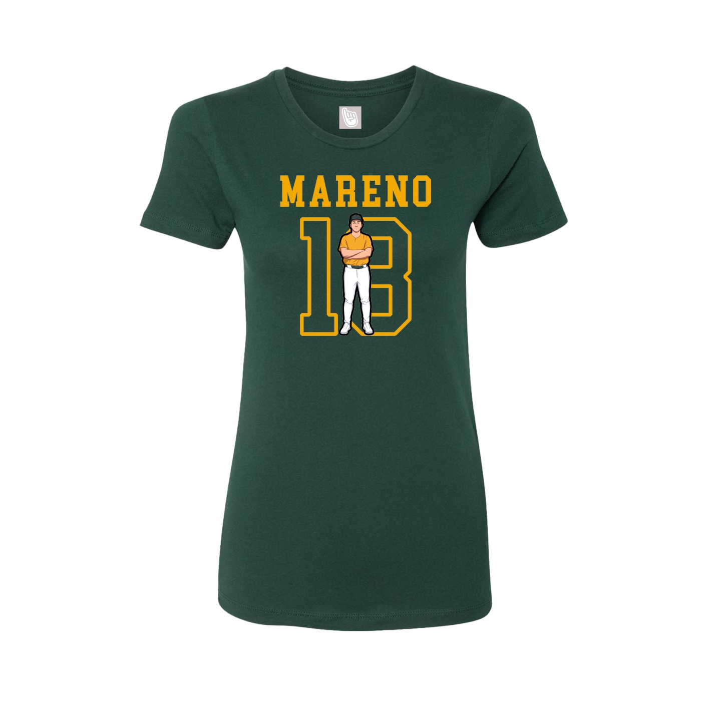 Fitted Women's Tee — Shirsey in Green