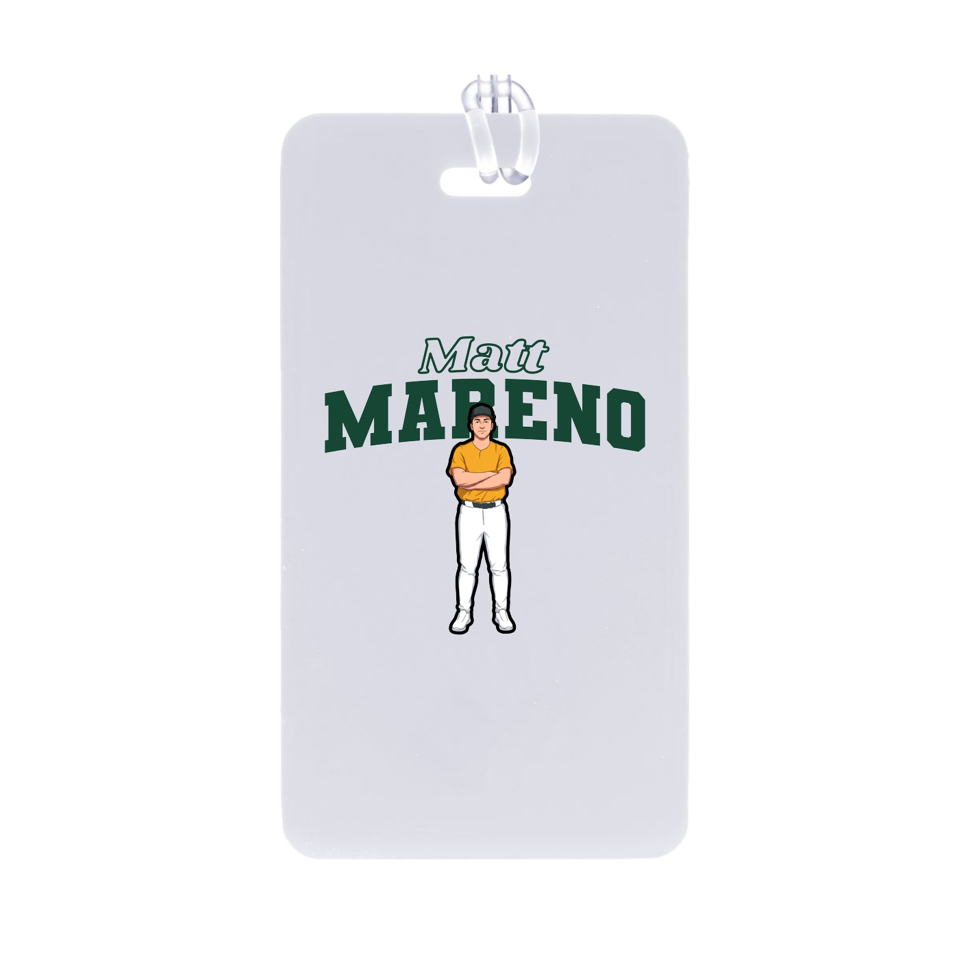 Bag Tag — Name Arch in Classic