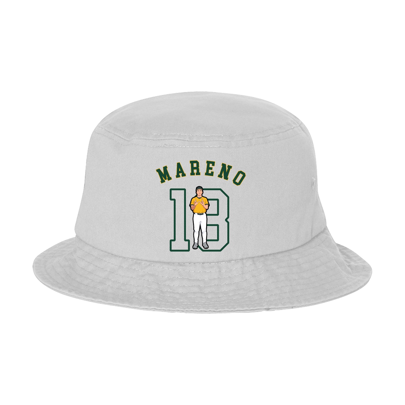 Bucket Cap — Shirsey Arch in White