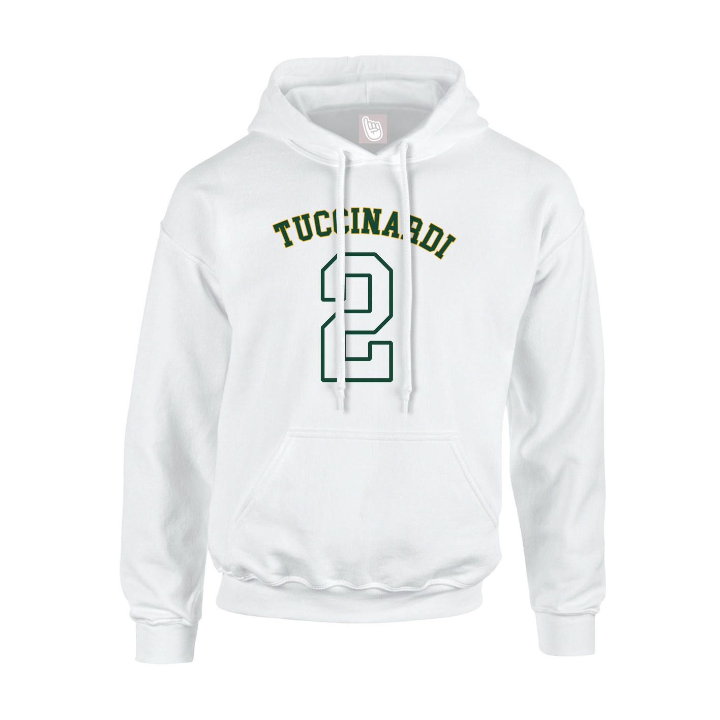 Hoodie — Shirsey Arch in White