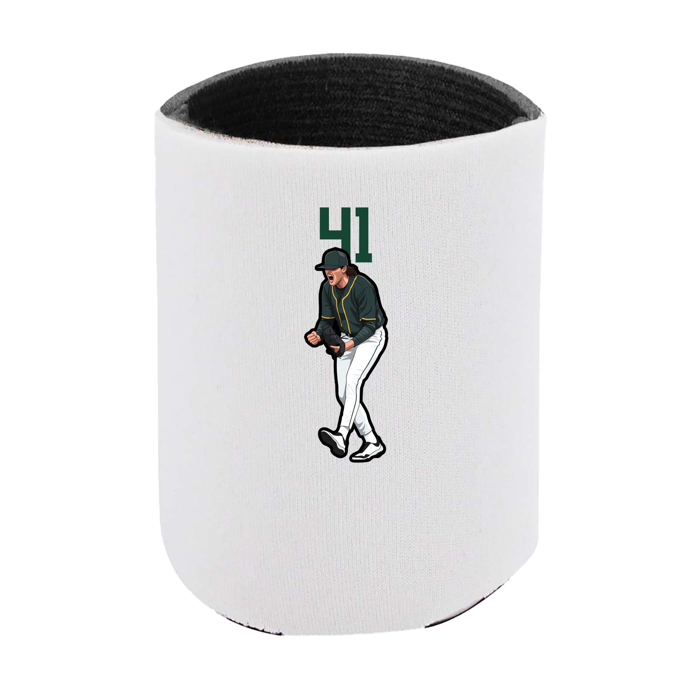 Can Holder — Number Top in White