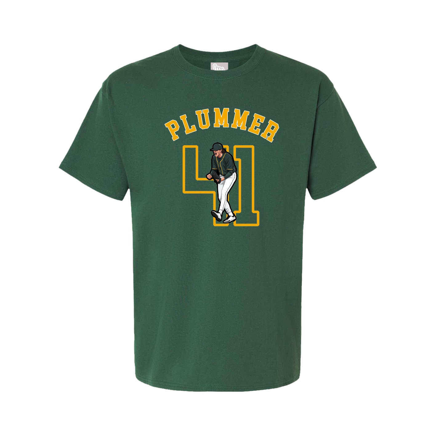 Youth Tee — Shirsey Arch in Green