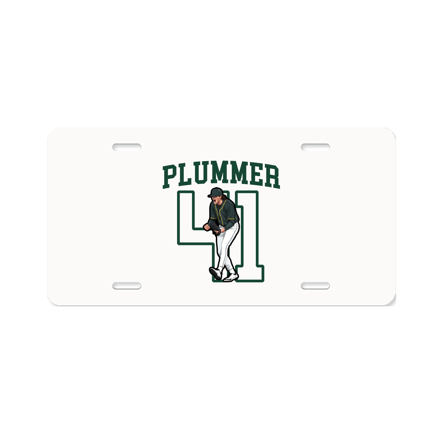 Aluminum License Plate