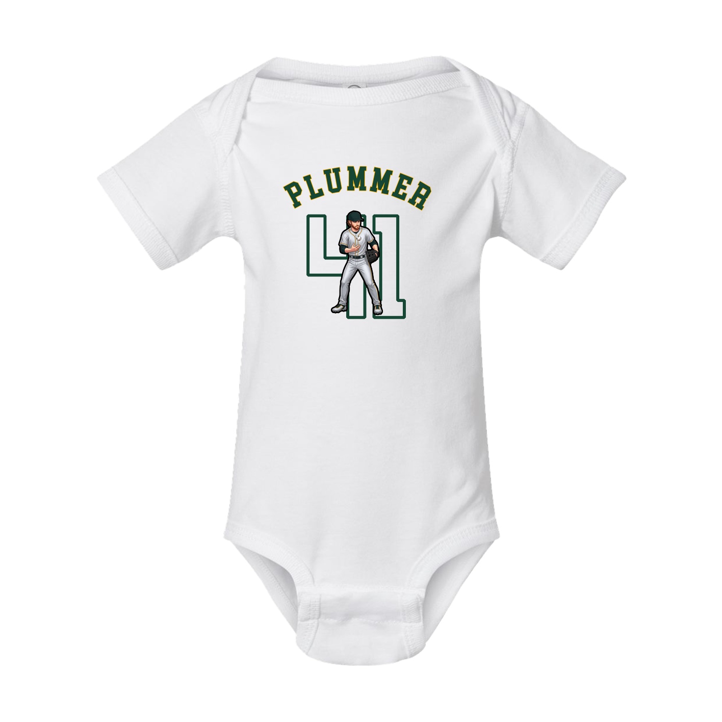 Baby Onesie — Shirsey Arch in White