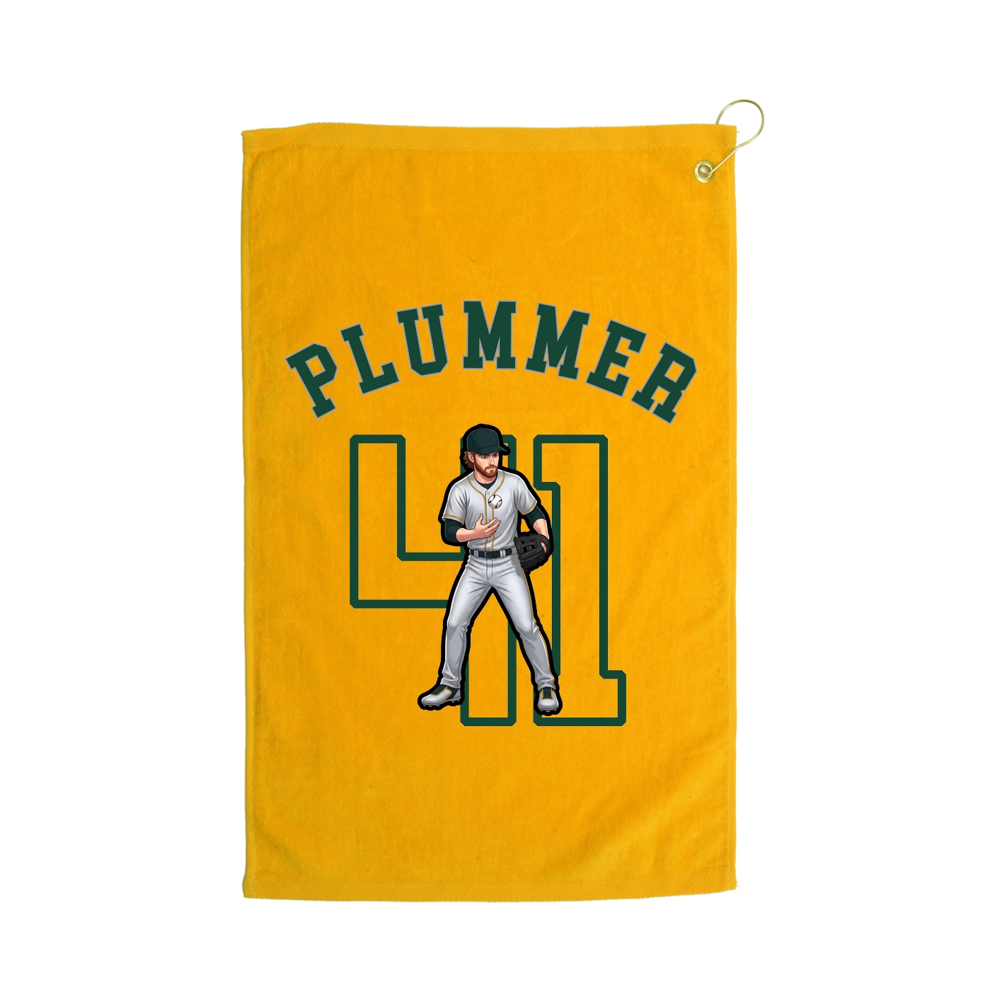 Golf Towel — Shirsey Arch in Gold