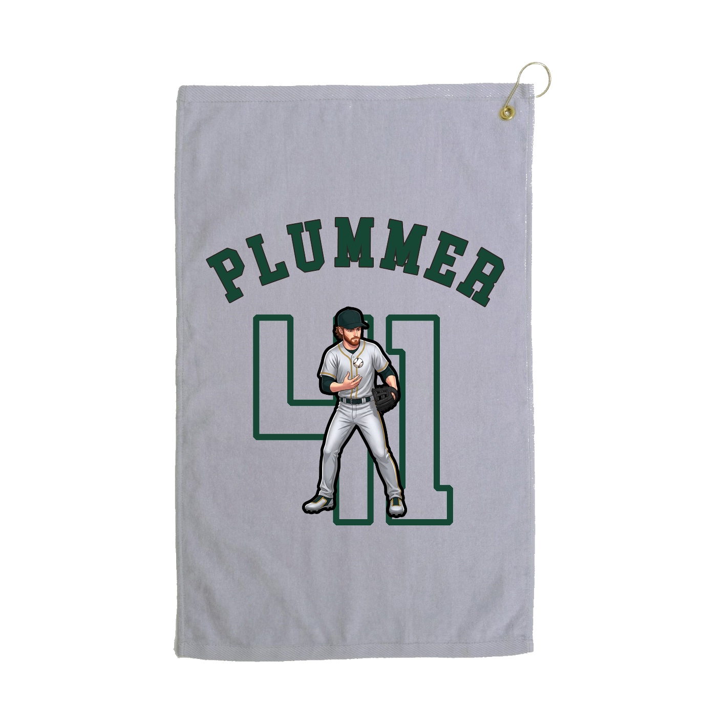 Golf Towel — Shirsey Arch in Grey