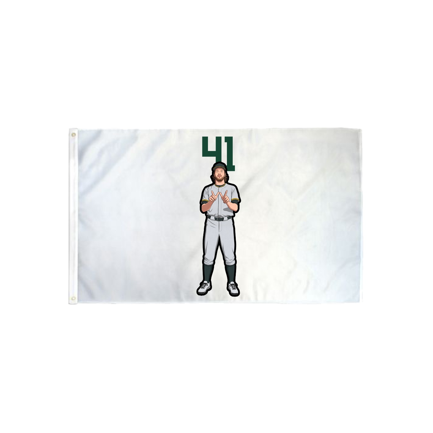 3x5 Flag — Number Top in Classic