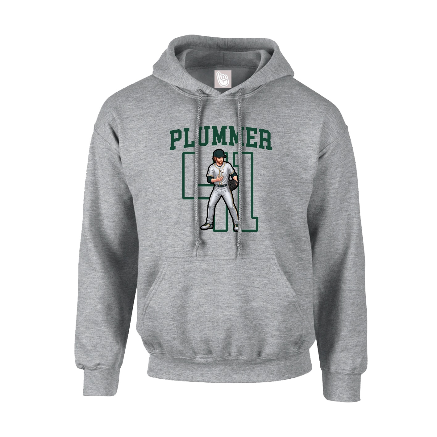Hoodie — Shirsey in Grey