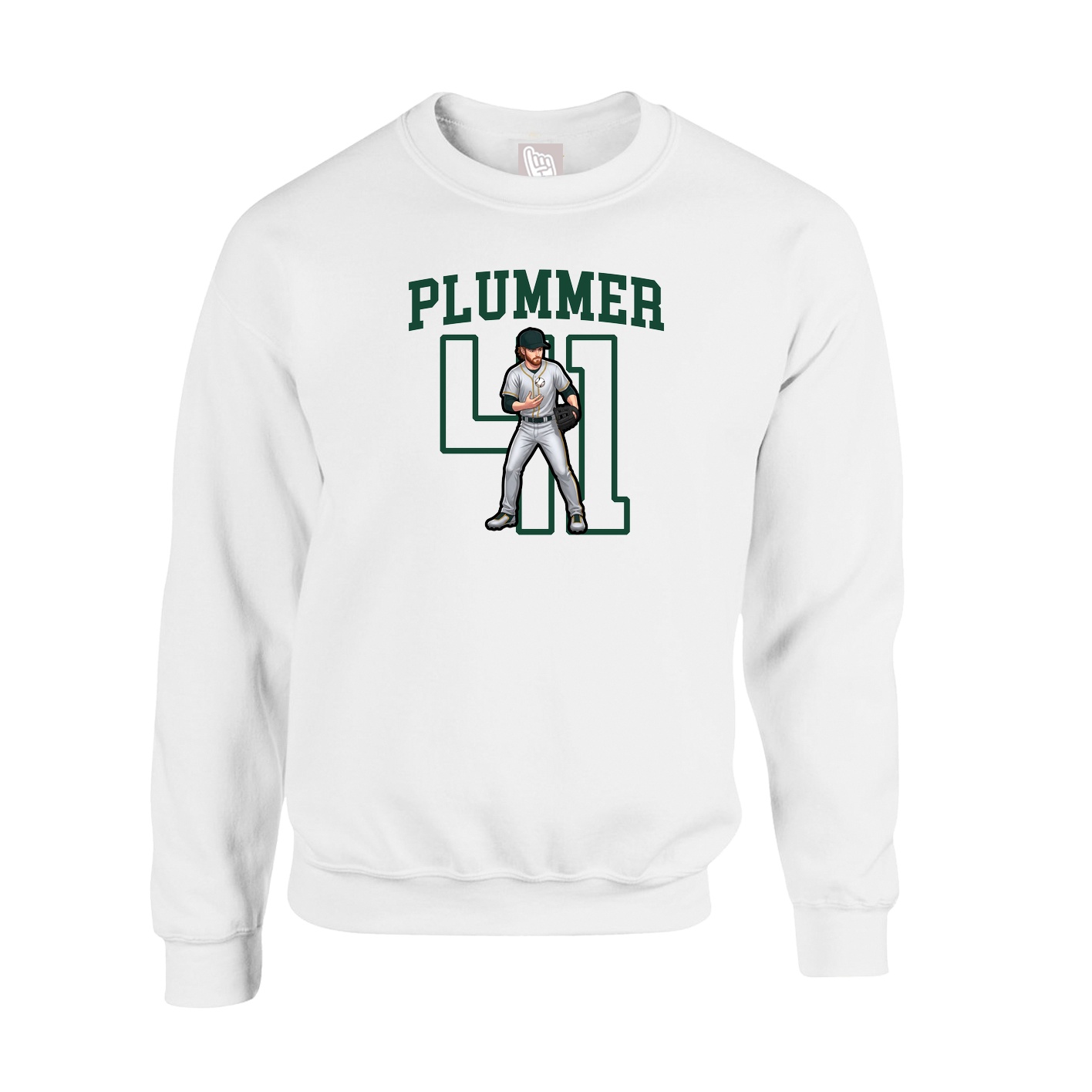 Fleece Crew — Shirsey in White