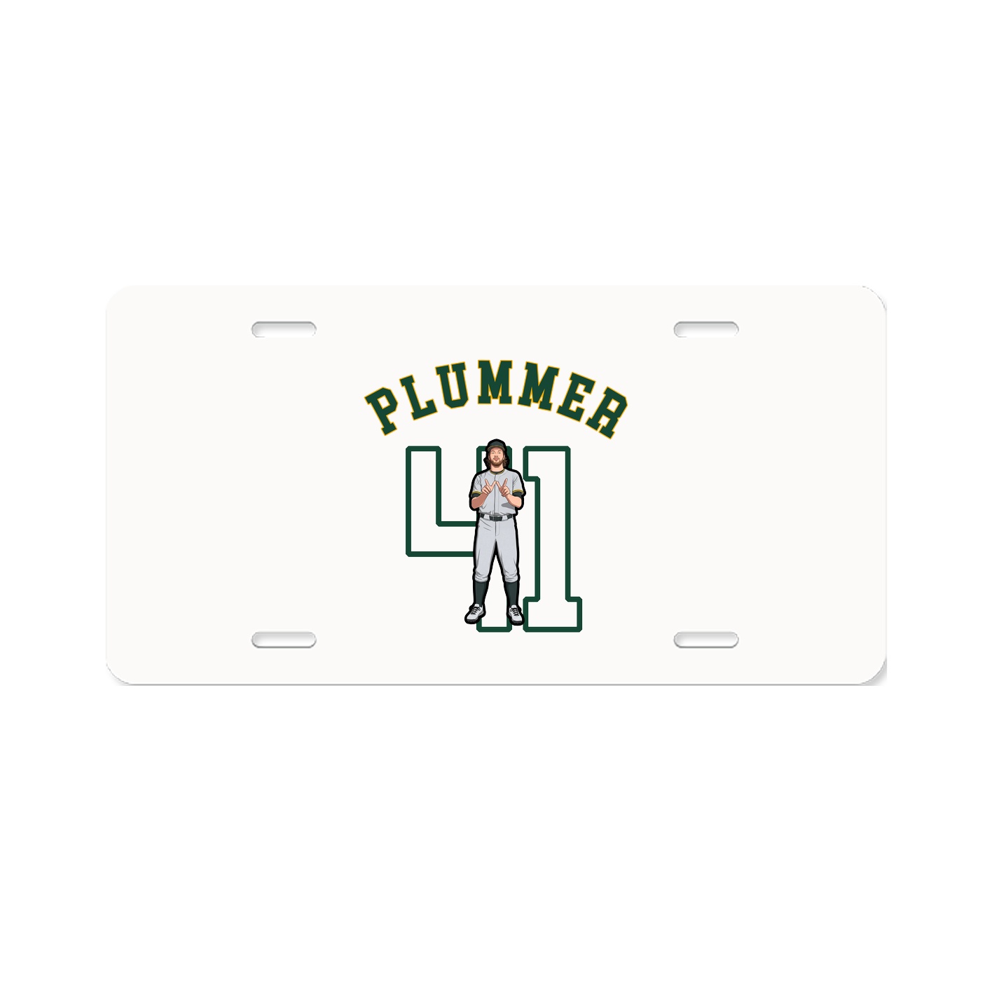 License Plate — Shirsey Arch in Classic