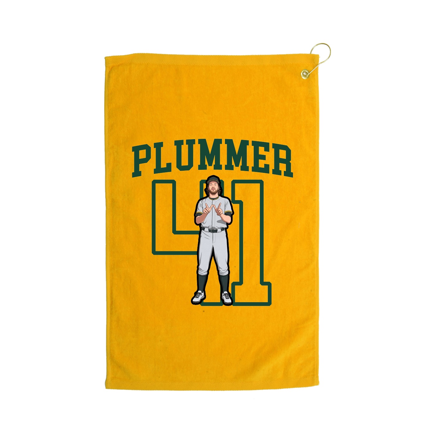 Golf Towel — Shirsey in Gold