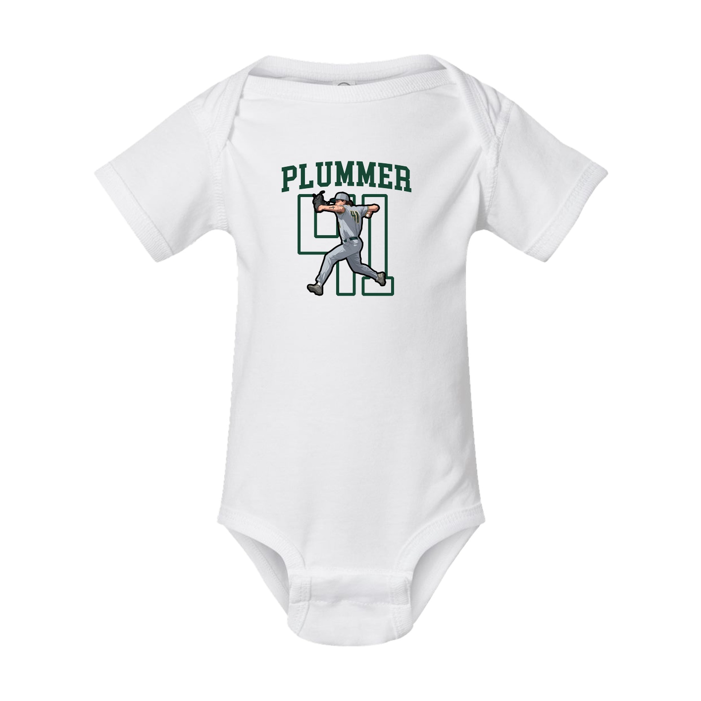 Baby Onesie — Shirsey in White