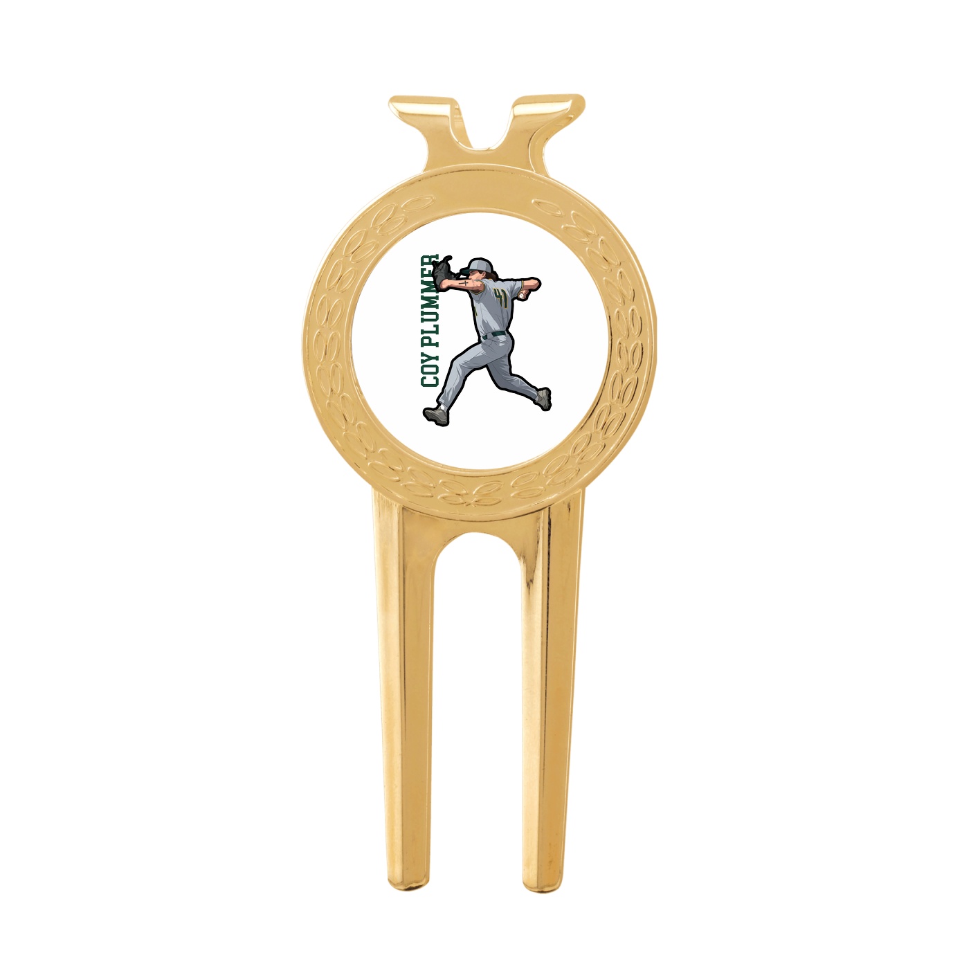Divot Tool with Ball Marker — Name Vertical in Classic
