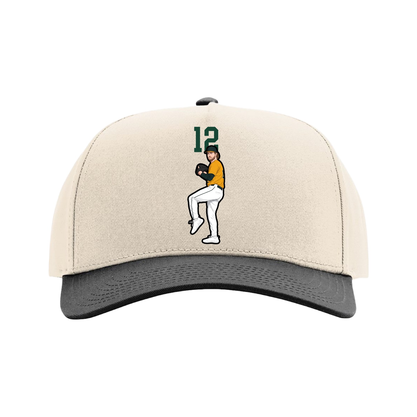 Full Fabric Five-Panel Champ Cap