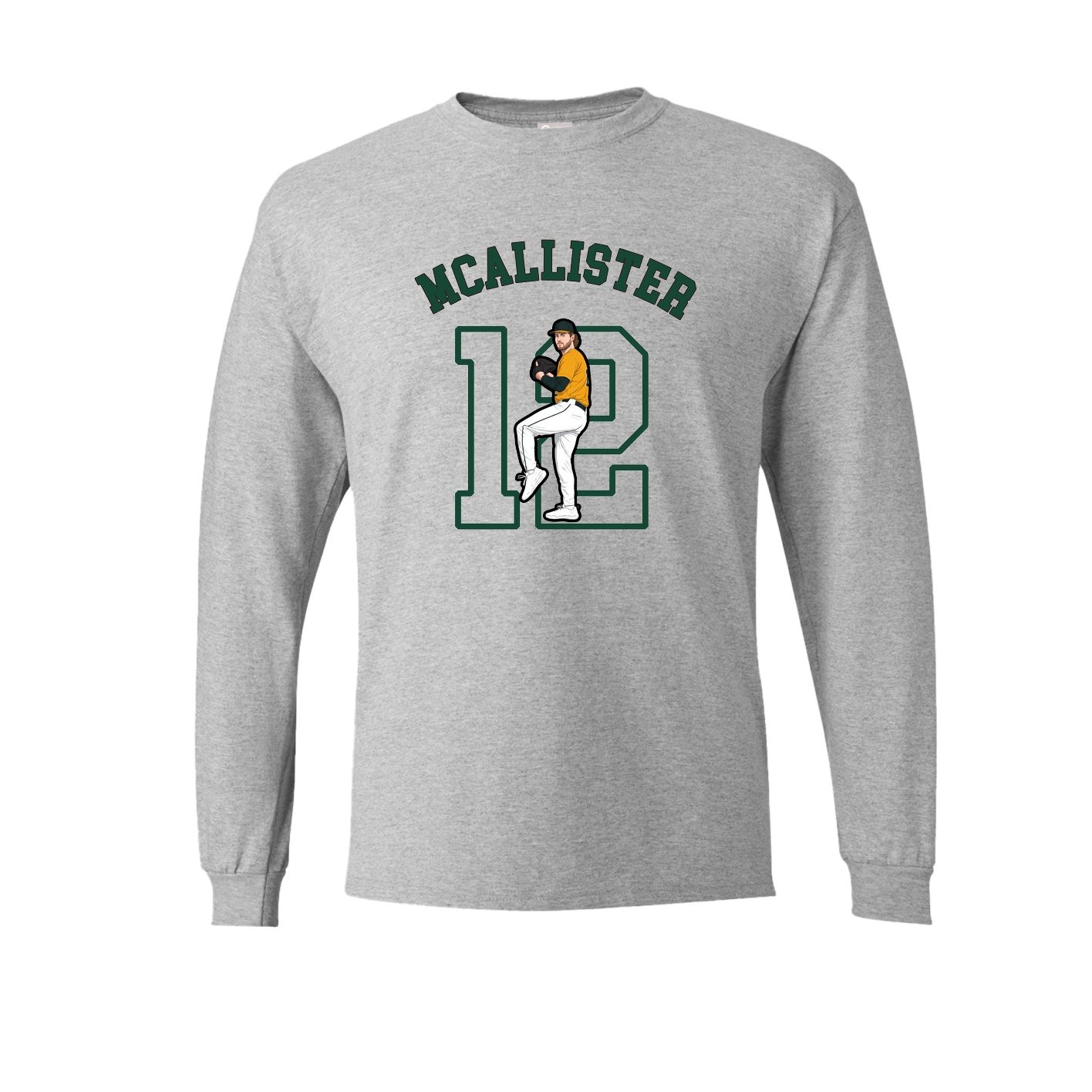 Long Sleeve Tee — Shirsey Arch in Grey