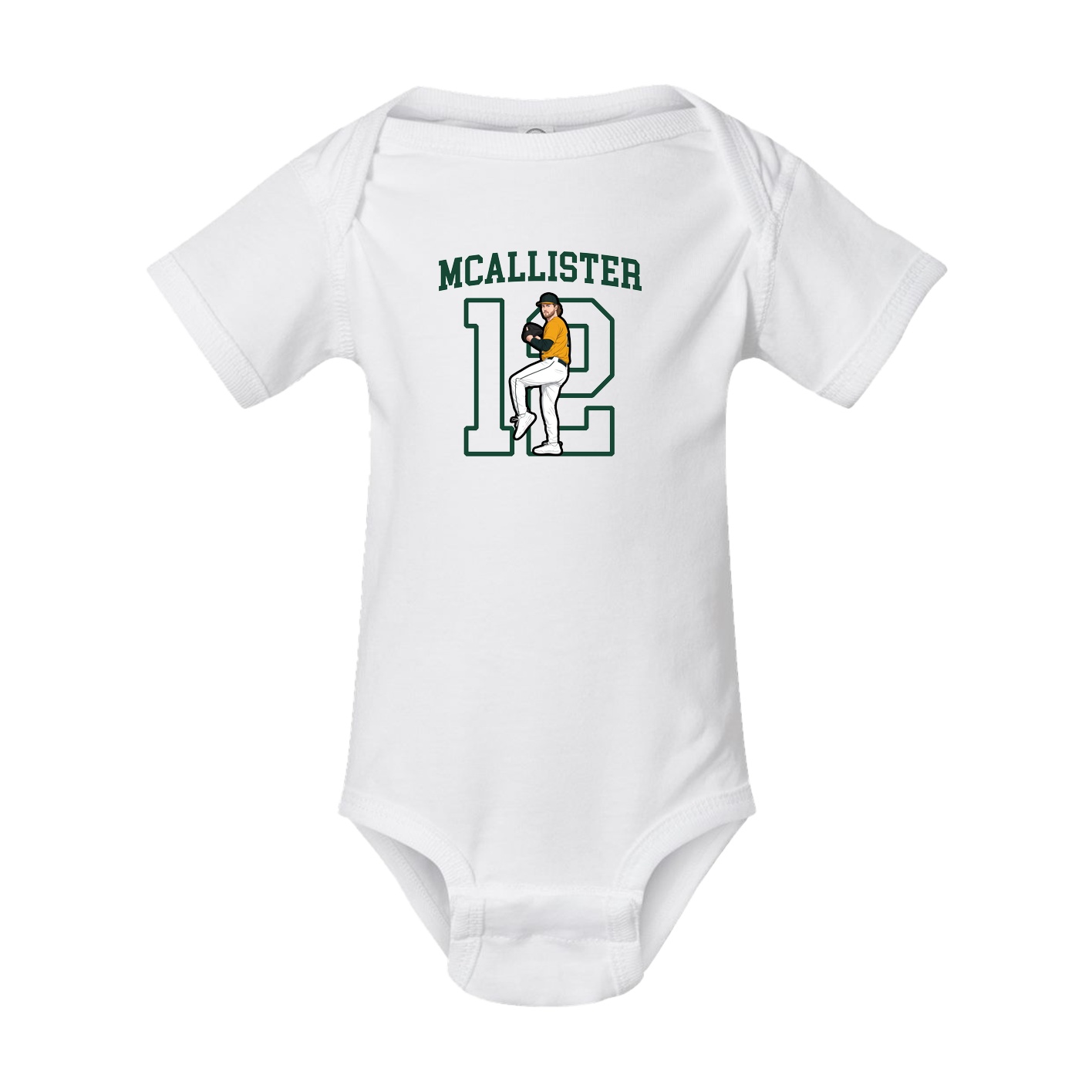 Baby Onesie — Shirsey in White