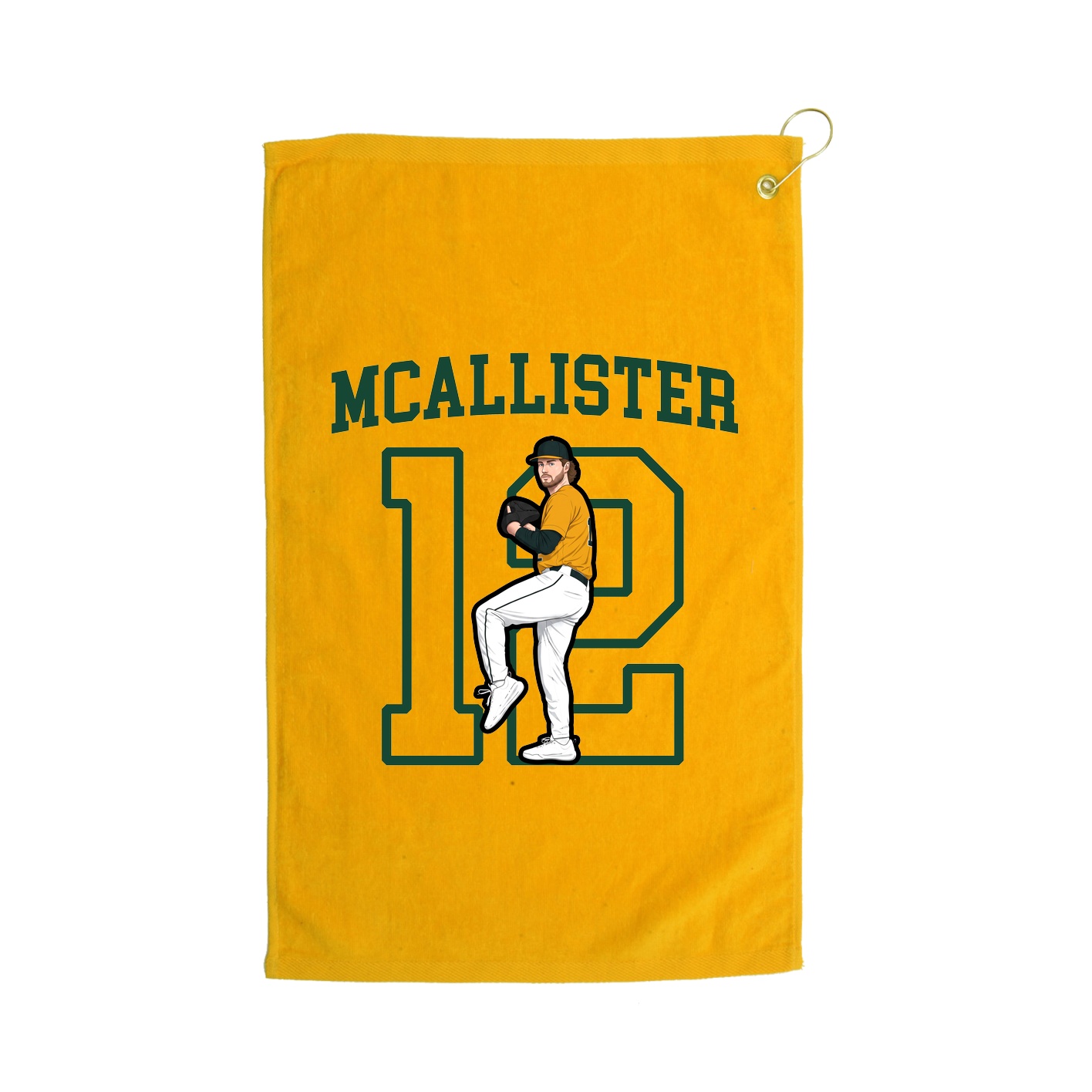 Golf Towel — Shirsey in Gold