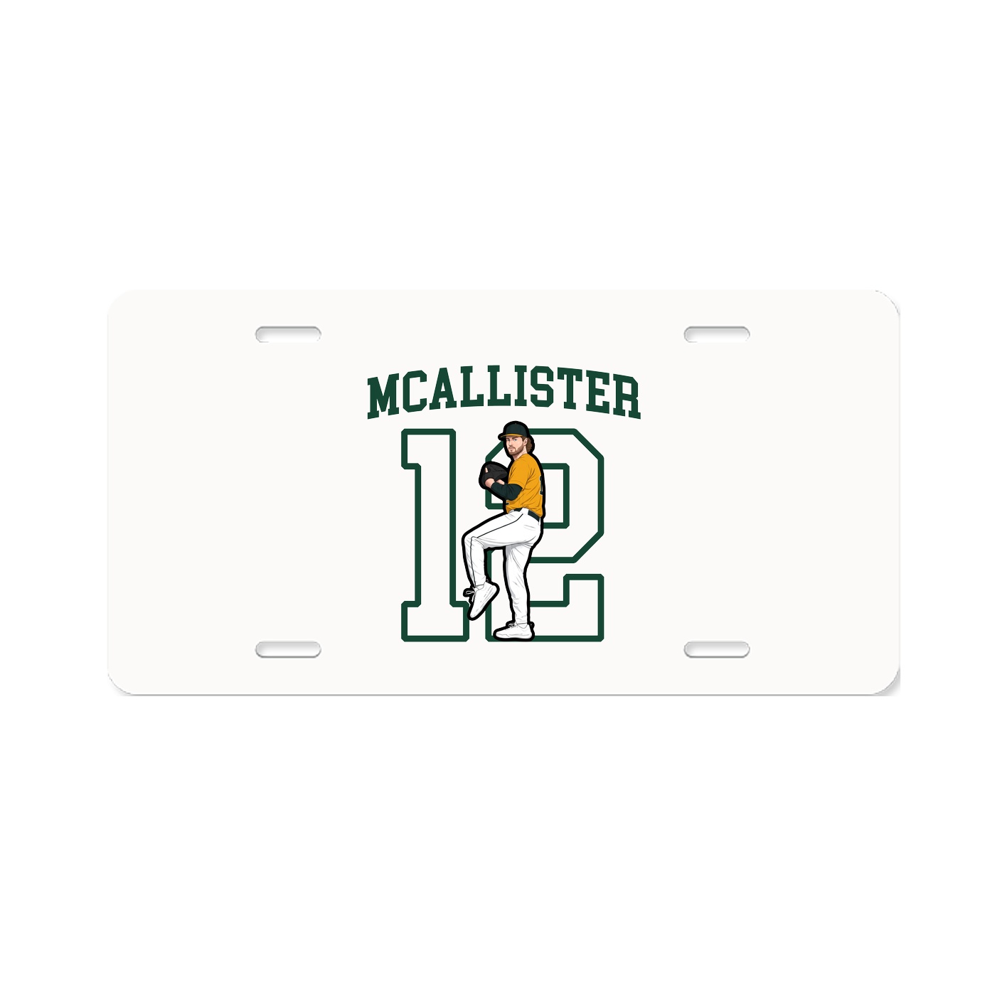 Aluminum License Plate