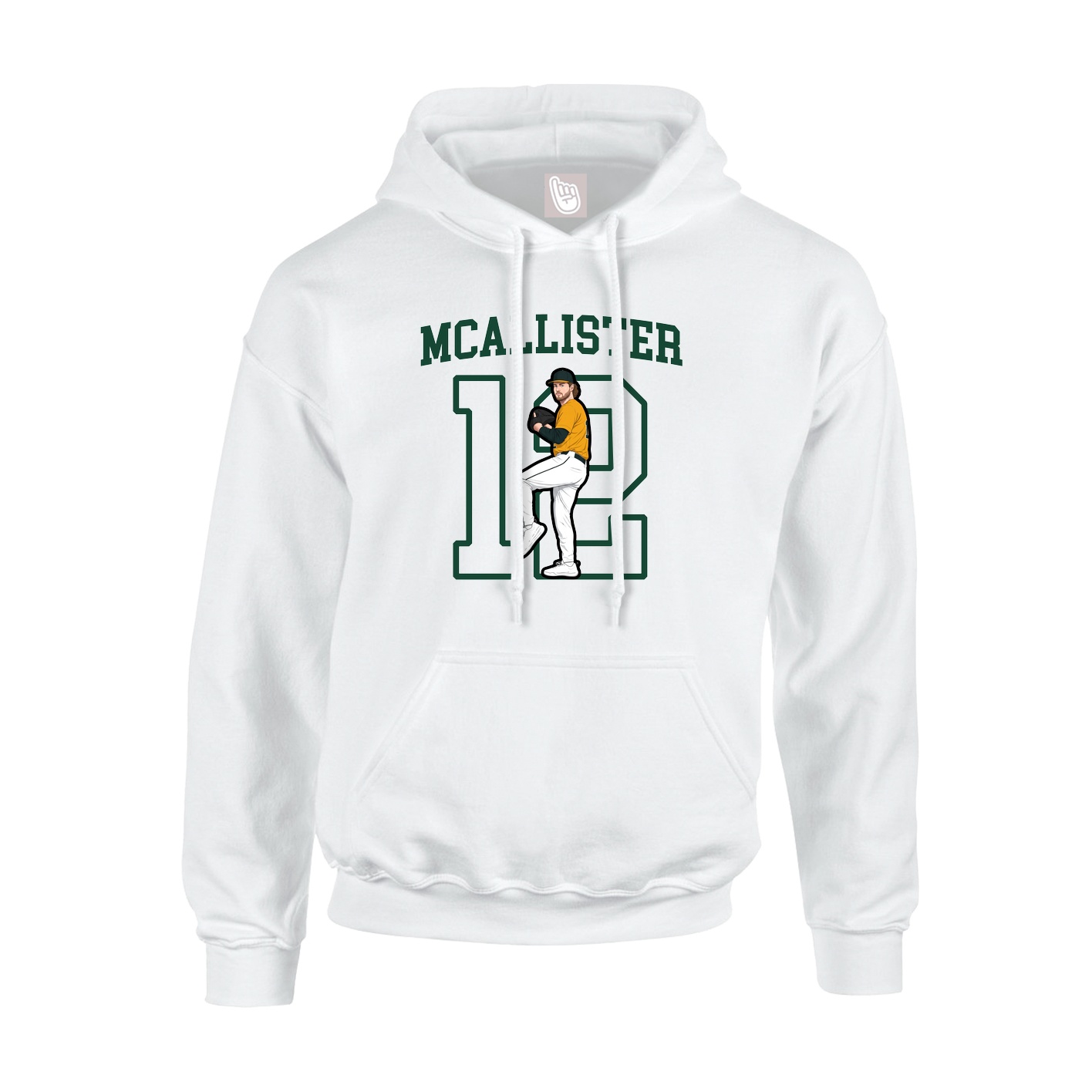 Youth Hoodie — Shirsey in White
